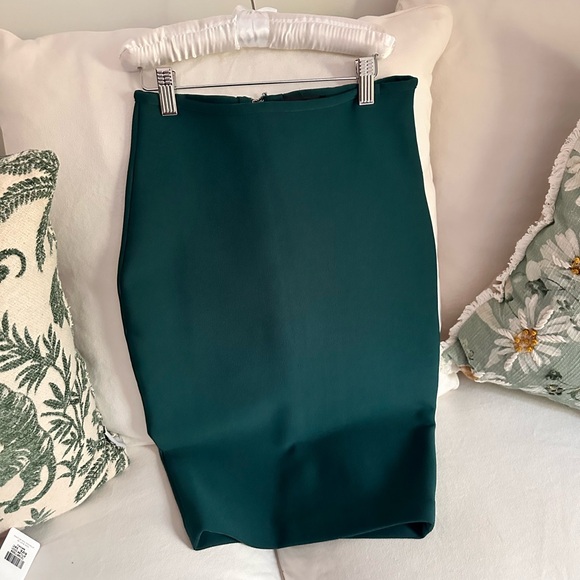 Green Pencil Skirt - Picture 6 of 7